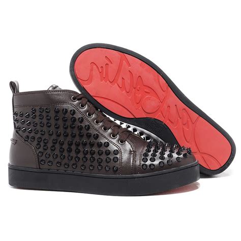 replica christian louboutin spike loafer shoes|christian louboutin silver spiked shoes.